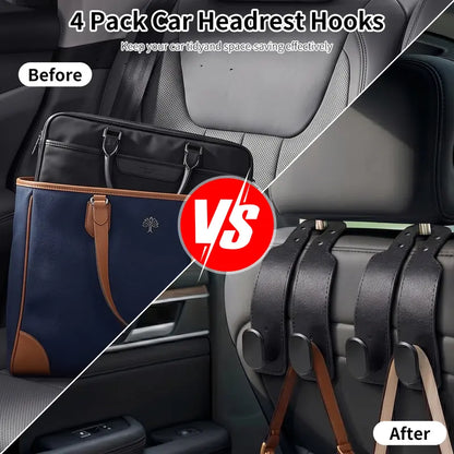 Car Seat Headrest Hooks